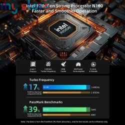 Bmax X15 Pro Laptop Computer 15.6'' IPS Intel 12th Gen N100 16GB DDR4 RAM 512GB SSD Windows 11 Notebook Numeric Keyboard HDMI W 