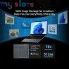 Bmax X15 Pro Laptop Computer 15.6'' IPS Intel 12th Gen N100 16GB DDR4 RAM 512GB SSD Windows 11 Notebook Numeric Keyboard HDMI W 