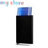Anti Rfid Blocking Protected Magic Men ID Credit Card Holder Wallet Men Women Metal Business Bank CreditCard Cardholder Case [pr