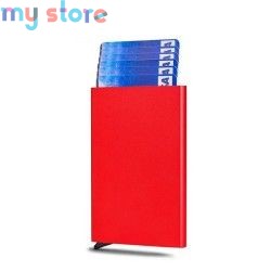 Anti Rfid Blocking Protected Magic Men ID Credit Card Holder Wallet Men Women Metal Business Bank CreditCard Cardholder Case [pr
