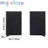 Anti Rfid Blocking Protected Magic Men ID Credit Card Holder Wallet Men Women Metal Business Bank CreditCard Cardholder Case [pr
