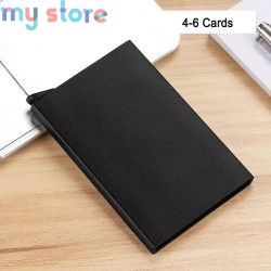 Anti Rfid Blocking Protected Magic Men ID Credit Card Holder Wallet Men Women Metal Business Bank CreditCard Cardholder Case [pr