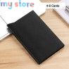 Anti Rfid Blocking Protected Magic Men ID Credit Card Holder Wallet Men Women Metal Business Bank CreditCard Cardholder Case [pr