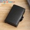 Carbon Fiber RFID Blocking Card Holder - Men's Large Capacity Double Layer Magic Wallet for ID Credit Cards [product.brand] 3 - 