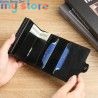 Carbon Fiber RFID Blocking Card Holder - Men's Large Capacity Double Layer Magic Wallet for ID Credit Cards [product.brand] 4 - 