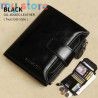 GERUOLA Men's Genuine Leather Wallet, Vintage RFID Blocking Anti-Theft Folding Wallet, ID Window, Coin Pocket, and Zipper Closur