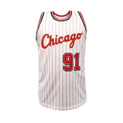 Mens Stripes Basketball Sports Jersey, Breathable Sleeveless Pattern E