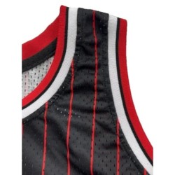 Mens Stripes Basketball Sports Jersey, Breathable Sleeveless Pattern E