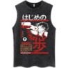 Hot Anime Hajime No Ippo Kamogawa Boxing Gym Washed Tops Men Makunouch