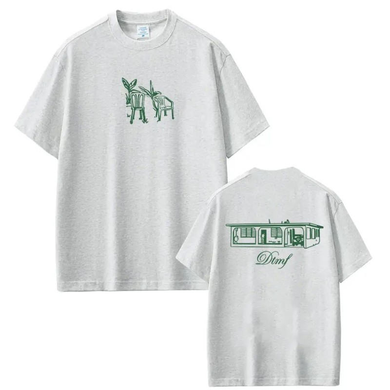 Men Women Hip Hop Loose T-shirts Rapper Tour 2026 Print T Shirt Summer