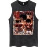 Hot Anime Hajime No Ippo Kamogawa Boxing Gym Washed Tops Men Makunouch