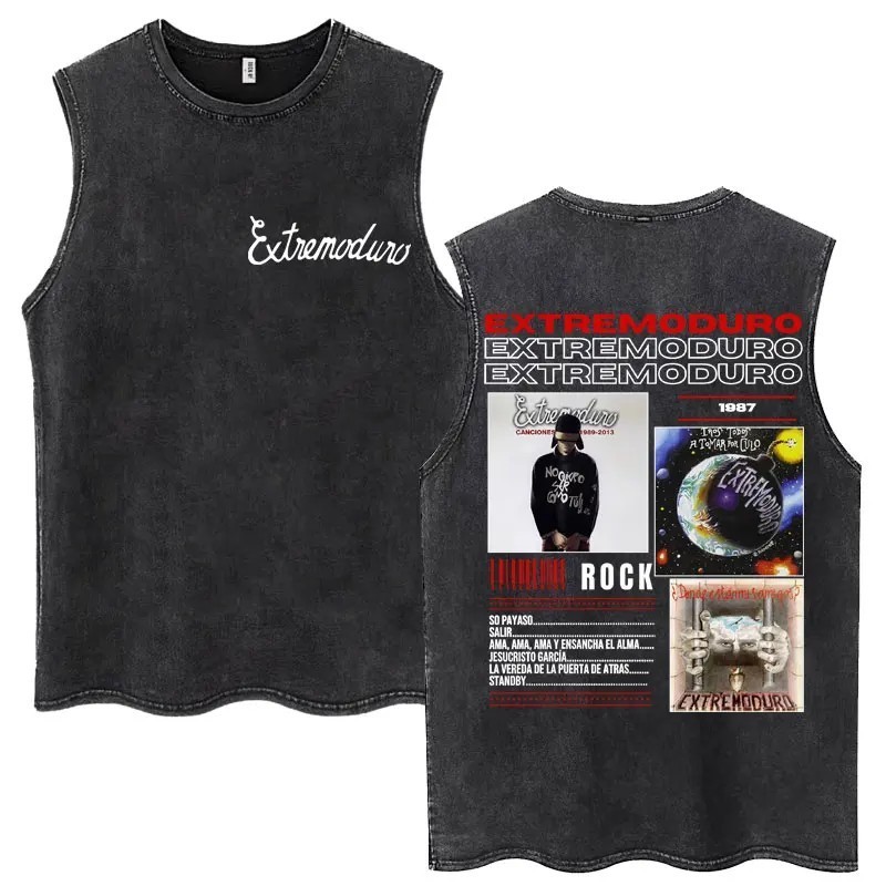 Whales and Sun Tattoo By Robe De Extremoduro Washed Tank Tops Men Wome