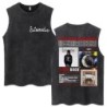 Whales and Sun Tattoo By Robe De Extremoduro Washed Tank Tops Men Wome
