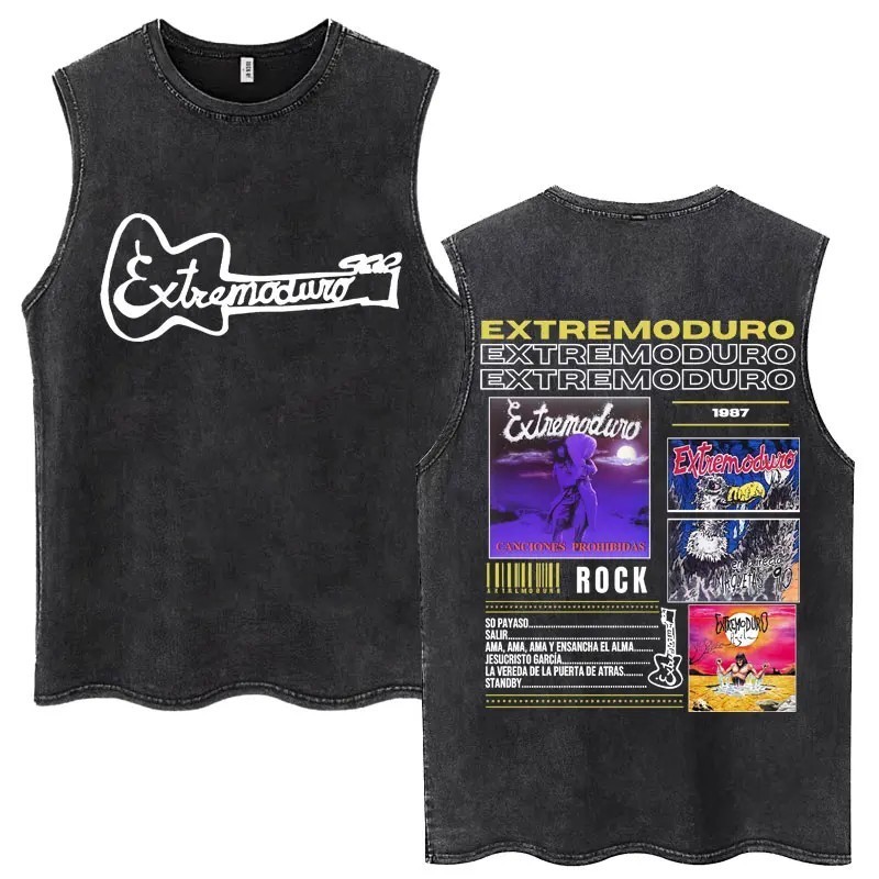 Whales and Sun Tattoo By Robe De Extremoduro Washed Tank Tops Men Wome