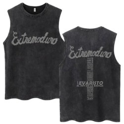 Whales and Sun Tattoo By Robe De Extremoduro Washed Tank Tops Men Wome