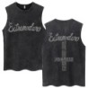 Whales and Sun Tattoo By Robe De Extremoduro Washed Tank Tops Men Wome