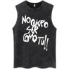 Whales and Sun Tattoo By Robe De Extremoduro Washed Tank Tops Men Wome