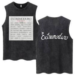 Whales and Sun Tattoo By Robe De Extremoduro Washed Tank Tops Men Wome