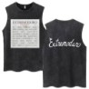 Whales and Sun Tattoo By Robe De Extremoduro Washed Tank Tops Men Wome