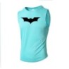 Bat Printed Men's Loose Sleeveless T-shirt Autumn inner wear Running T
