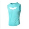 Bat Printed Men's Loose Sleeveless T-shirt Autumn inner wear Running T