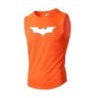 Bat Printed Men's Loose Sleeveless T-shirt Autumn inner wear Running T