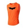 Bat Printed Men's Loose Sleeveless T-shirt Autumn inner wear Running T