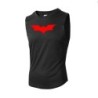Bat Printed Men's Loose Sleeveless T-shirt Autumn inner wear Running T