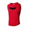 Bat Printed Men's Loose Sleeveless T-shirt Autumn inner wear Running T