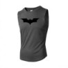 Bat Printed Men's Loose Sleeveless T-shirt Autumn inner wear Running T