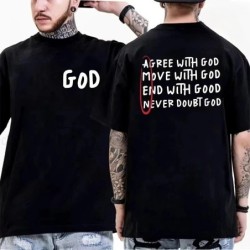 Summer Men's T-Shirts Round Neck Short-sleeved Casual Tops Christian J