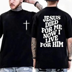 Summer Men's T-Shirts Round Neck Short-sleeved Casual Tops Christian J