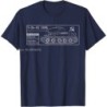 Fashion Soviet Russia T-34 85 Tank Blueprint T-Shirt Men Loose Cotton 