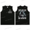 Cool Skeleton Calacas Chidas Gym Print Tank Top for Men Summer Cotton 