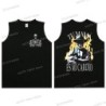 Cool Skeleton Calacas Chidas Gym Print Tank Top for Men Summer Cotton 