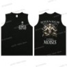 Cool Skeleton Calacas Chidas Gym Print Tank Top for Men Summer Cotton 