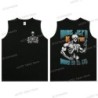Cool Skeleton Calacas Chidas Gym Print Tank Top for Men Summer Cotton 