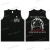 Cool Skeleton Calacas Chidas Gym Print Tank Top for Men Summer Cotton 