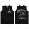 Cool Skeleton Calacas Chidas Gym Print Tank Top for Men Summer Cotton 