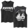 Lady Gaga The Mayhem Ball Tour 2025 Wash Tank Tops Fashion Men Women H