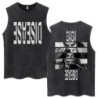 Lady Gaga The Mayhem Ball Tour 2025 Wash Tank Tops Fashion Men Women H