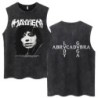 Lady Gaga The Mayhem Ball Tour 2025 Wash Tank Tops Fashion Men Women H