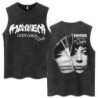 Lady Gaga The Mayhem Ball Tour 2025 Wash Tank Tops Fashion Men Women H