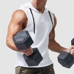 1pcs Summer Men's Tank Tops Male Solid Color Vest Sleeveless Tees For 