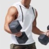 1pcs Summer Men's Tank Tops Male Solid Color Vest Sleeveless Tees For 