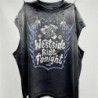 Vintage SAINT Guns N Roses Washed T-Shirts High Quality Dirty Soil Spr