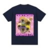 Certified Gangsta Funny Cat Meme T-shirts Men Women Cute Style Cotton 