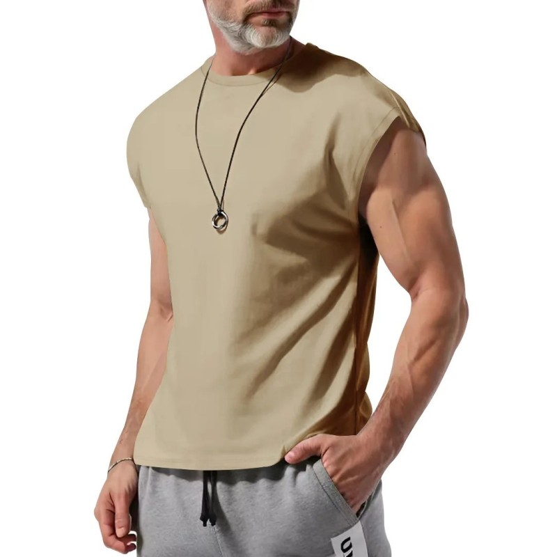 Amazon cross-border American summer new vest men's loose youth casual 