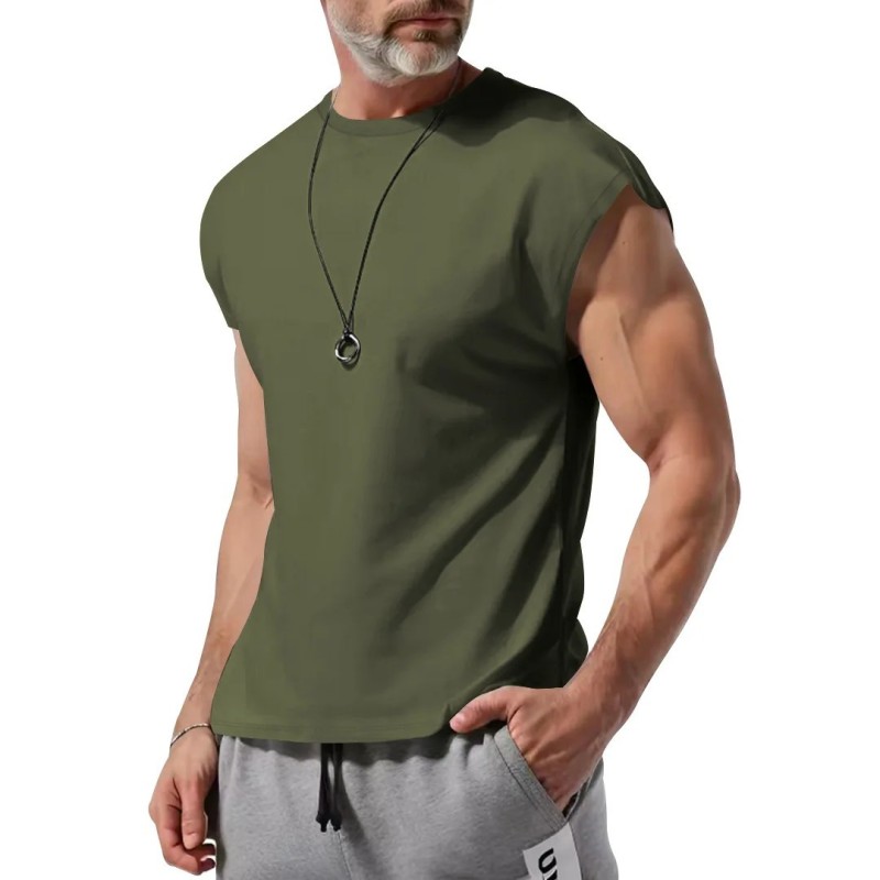 Amazon cross-border American summer new vest men's loose youth casual 