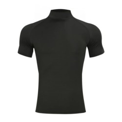 Mens Bodybuilding Sports Tight T-shirt Summer Compression Turtleneck S